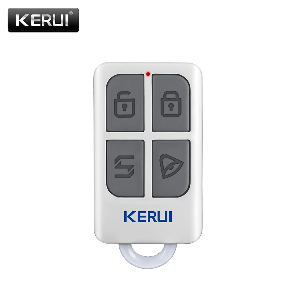 Sim Gsm Alarm - KERUI-llavero inalámbrico de 4 botones con