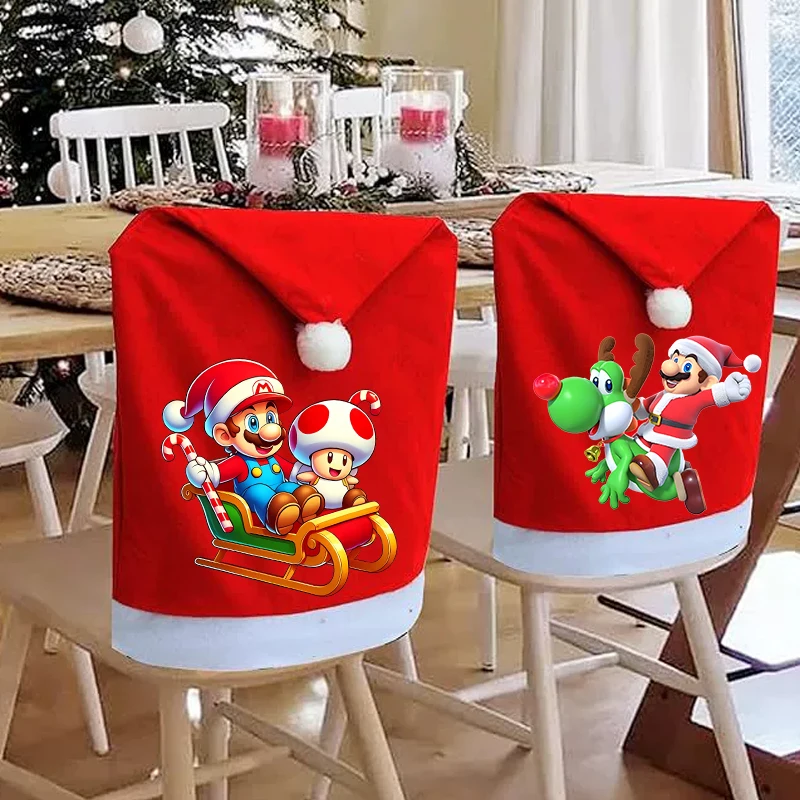 Home Security Items - Fundas para sillas con motivos navideños