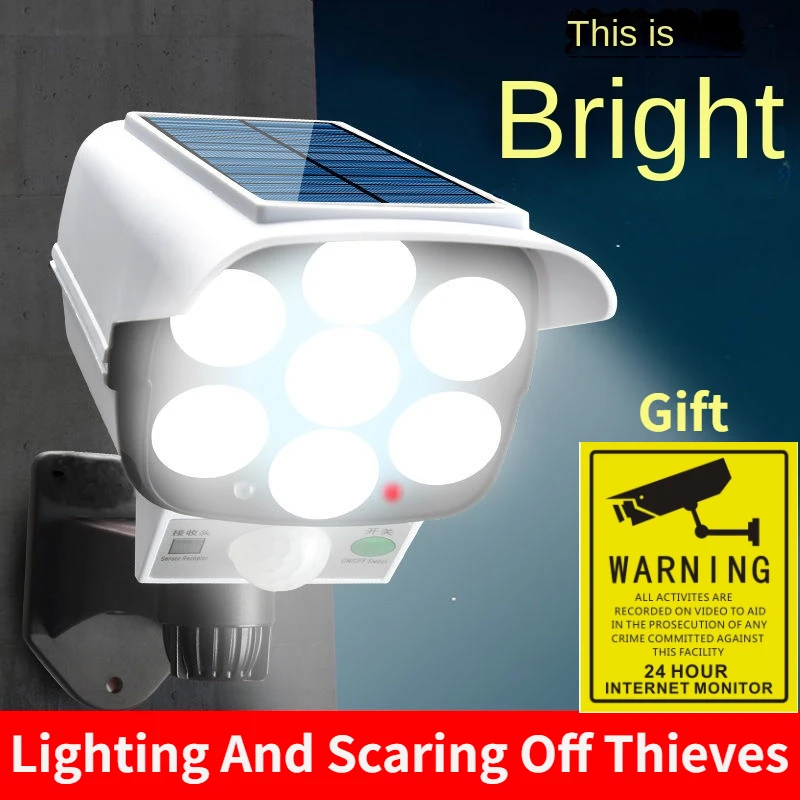 Home Security Items - Luz Solar para exteriores, Sensor de