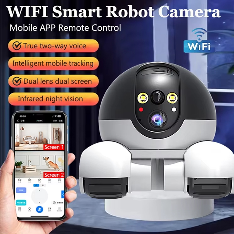 Cámara Robot WIFI de 128GB, le - Home Security Robot reseña y precio