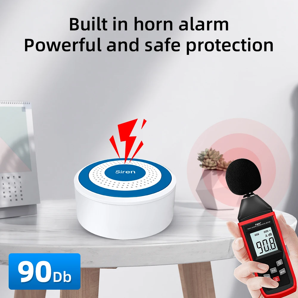 MULO Mini sirena de alarma ina - Sim Gsm Alarm reseña y precio
