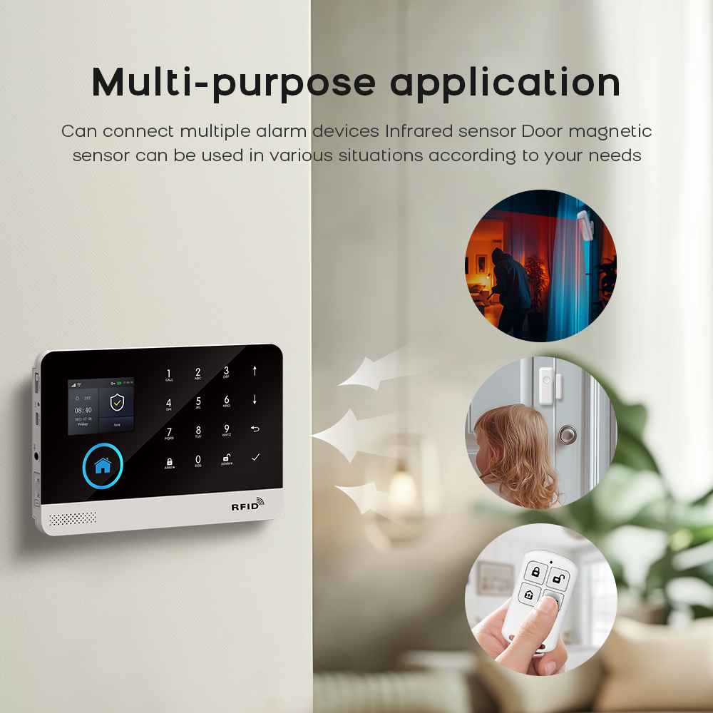 Sistema de alarma de casa inal - Home Security Front Door Camera reseña y precio