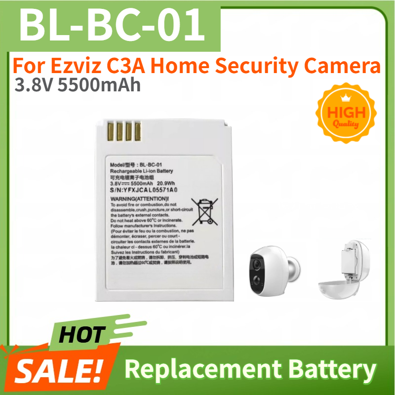 Batería de alta calidad de 3,8 - Home Security Battery Replacement reseña y precio