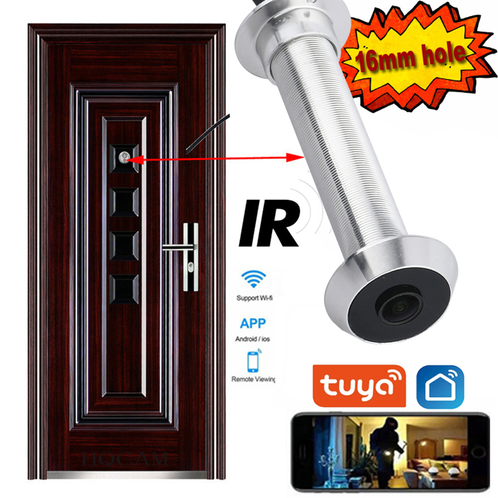 Cámara LED para Mirilla de Pue - Home Security Front Door Camera reseña y precio