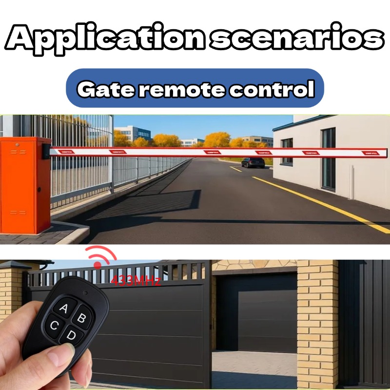 Control Remoto de 433MHz, Cont - Home Security Front Door Camera reseña y precio