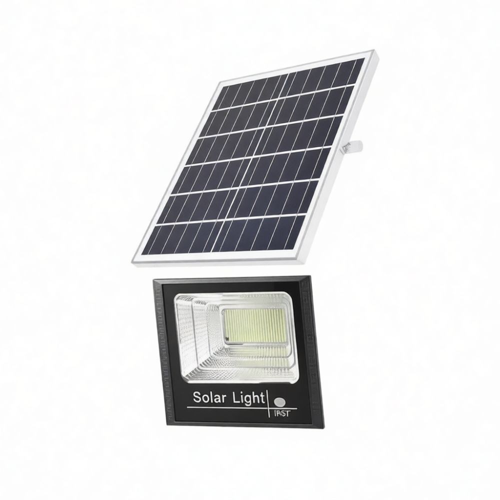Lámpara solar LED de alta efic - Home Security Flood Lights reseña y precio