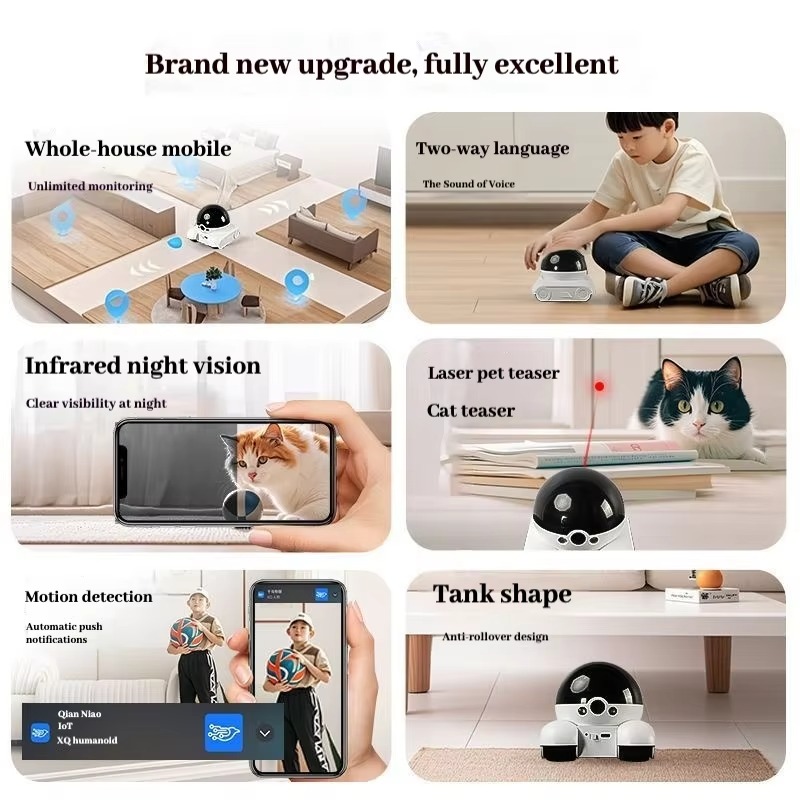 Para el Nuevo Robot Mascota In - Home Security Robot reseña y precio