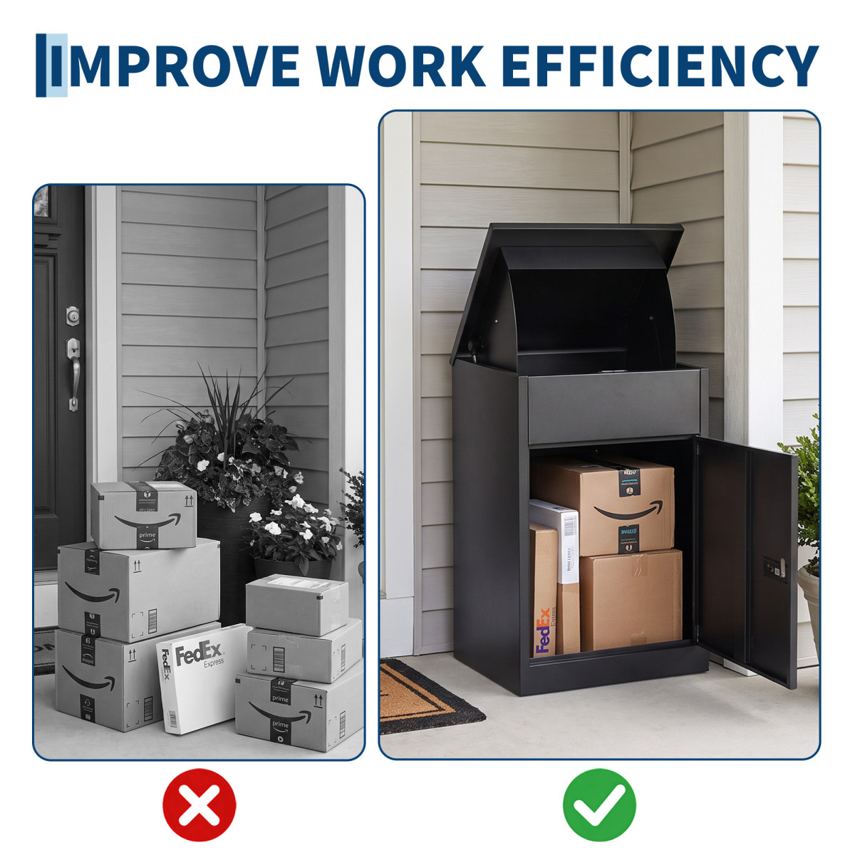 Caja de entrega de paquetes co - Home Security Box reseña y precio