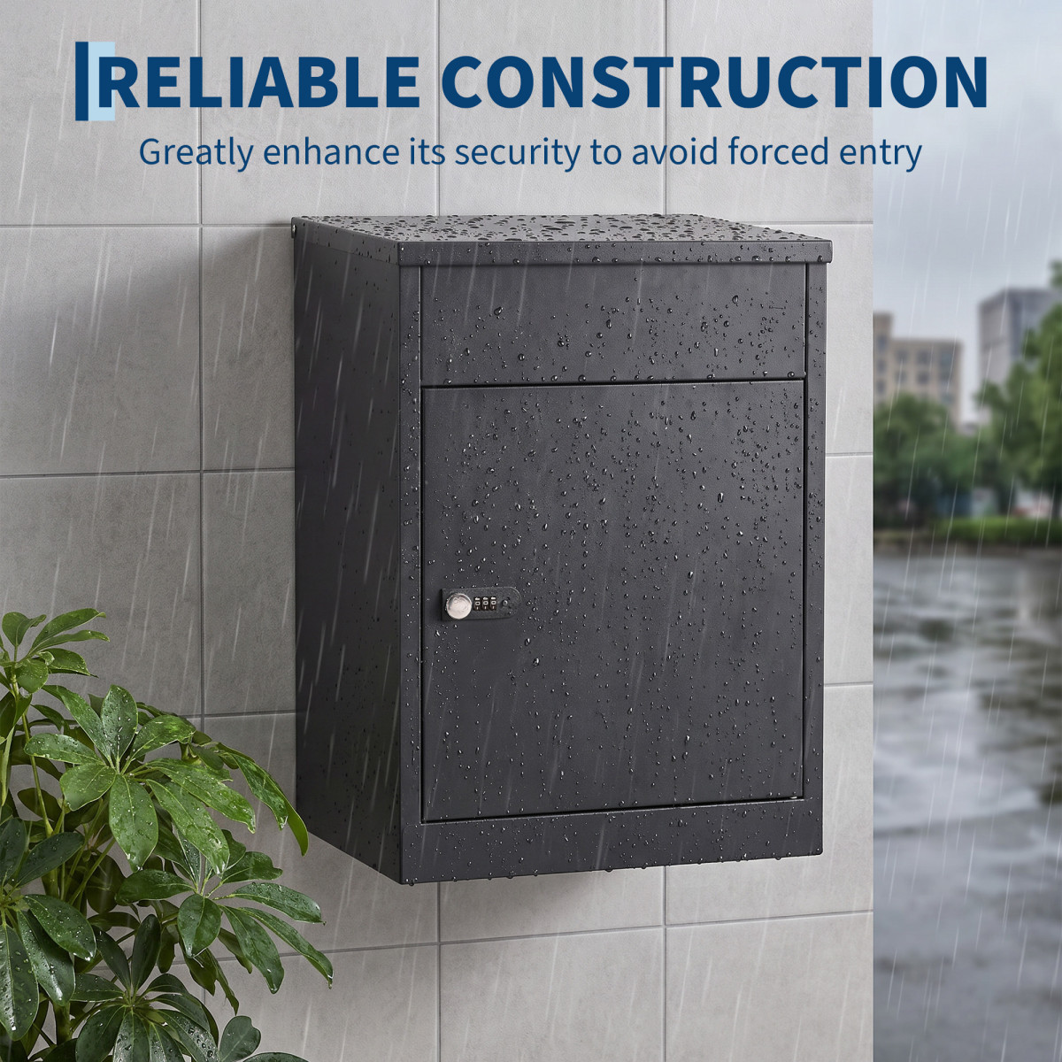 Caja de entrega de paquetes co - Home Security Box reseña y precio