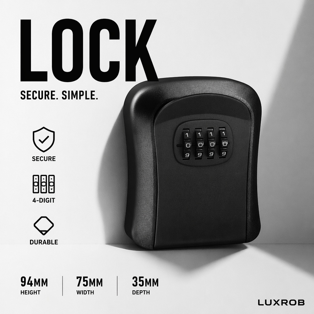 Caja de almacenamiento de llav - Home Security Box reseña y precio