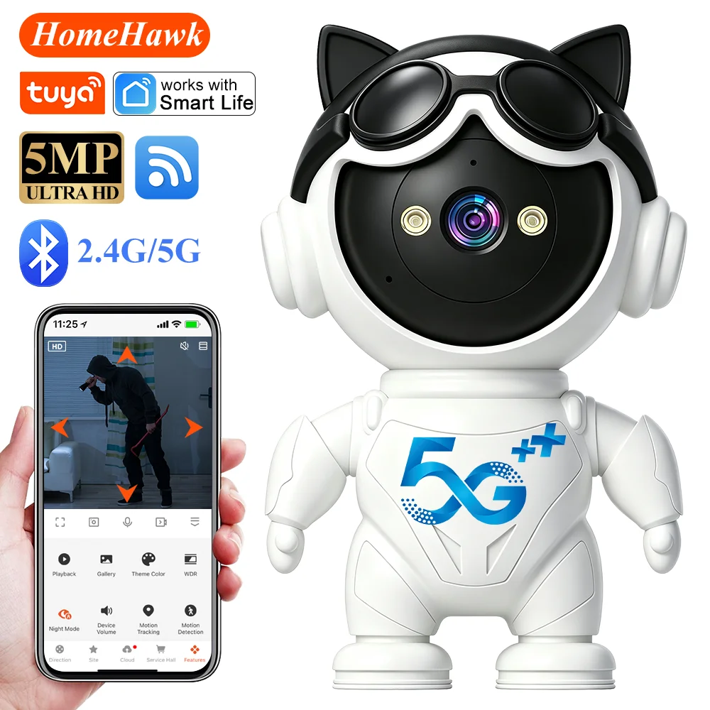Cámara IP Inalámbrica Intelige - Home Security Robot reseña y precio